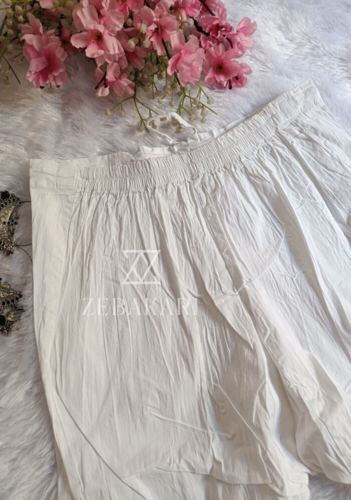 Ruhi Chikankari Lycra Cotton Pant - Image 4