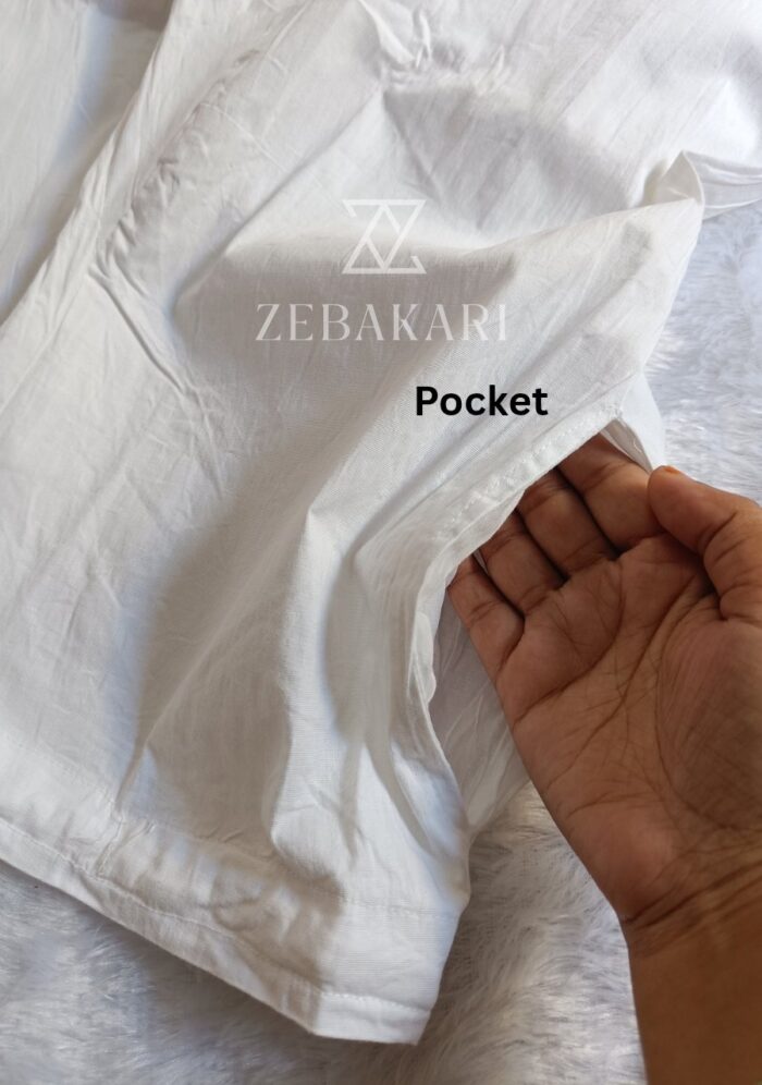 Ruhi Chikankari Lycra Cotton Pant - Image 3