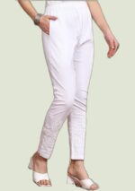 Ruhi Chikankari Lycra Cotton Pant