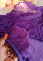 Purple Chiffon Dupatta - Image 3