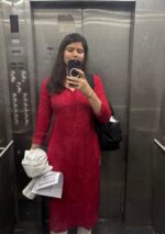 Nikhat Viscose Chikankari & Mukesh Work Long Kurti - Image 8