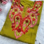 Kashmiri Woolen Pheran - Parrot Green