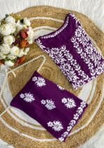 Alia Chikankari Premium Modal Co-ord Set - Image 10