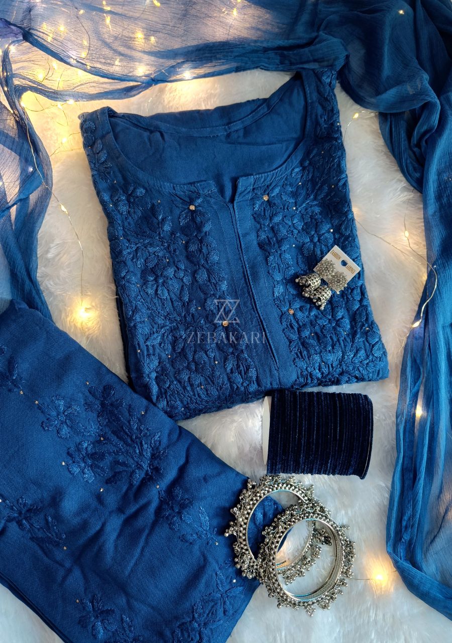 23_20251005_154200_0022 Chikankari Suit Gift Hamper Box - Blue - Image 1