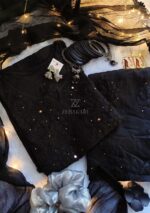 Chikankari Suit Gift Hamper Box - Black