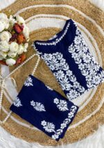 Alia Chikankari Premium Modal Co-ord Set - Image 13