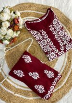 Alia Chikankari Premium Modal Co-ord Set - Image 12