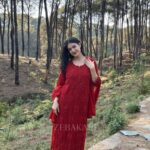 Nazia Viscose 3D Chikankari Long Kurti Set with Dupatta - Maroon