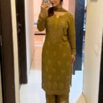 Nazia Viscose 3D Chikankari Long Kurti Set with Dupatta - Mehndi Green