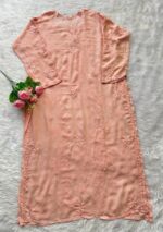 Fiza Viscose Chikankari Long Kurti - Image 12