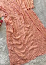 Fiza Viscose Chikankari Long Kurti - Image 10