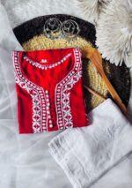 Sana Premium Modal Chikankari Long Kurti - Image 9