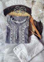 Sana Premium Modal Chikankari Long Kurti - Image 6