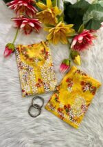 Bela Mulmul Chikankari Printed 2 PC Long Kurta Set - Image 3