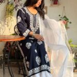 Sana Premium Modal Chikankari Long Kurti