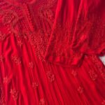 Nikhat Viscose Chikankari Mukesh work 2PC Long Kurta Set
